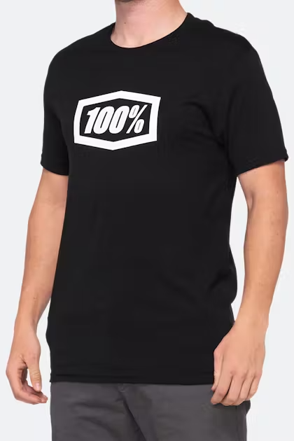 Franela 100% Essential T-Shirt Black