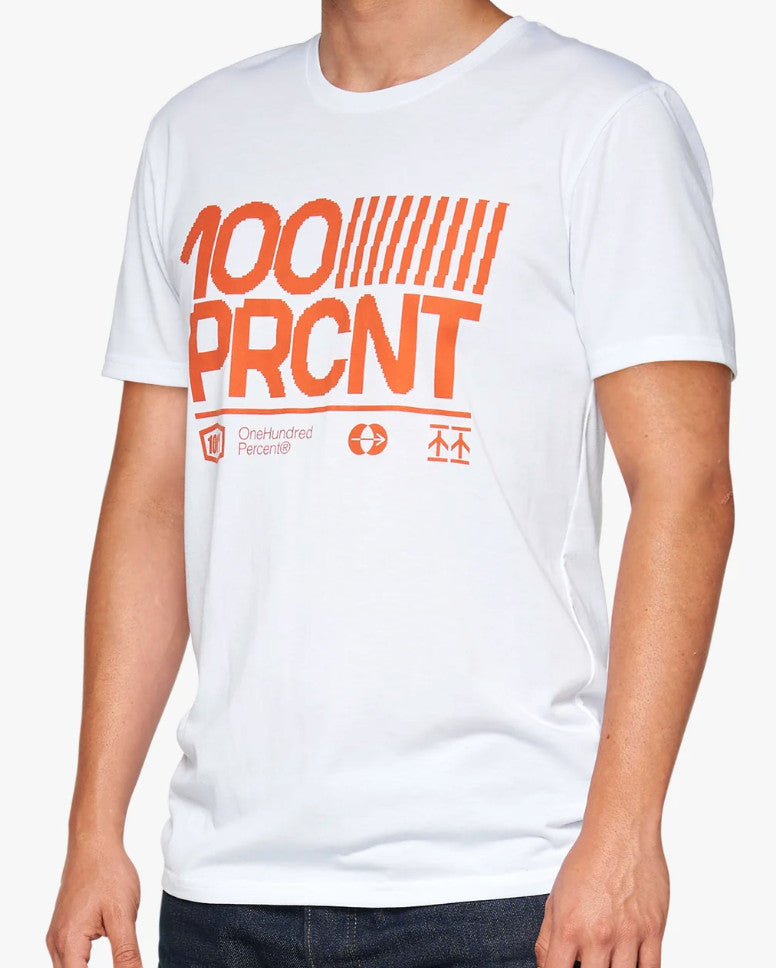 Franela 100% T-Shirt Ride, Surman, White