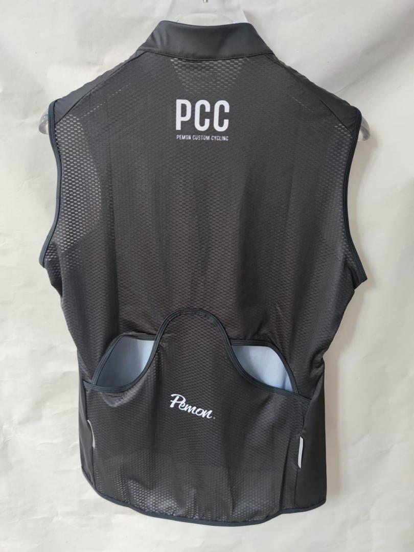 PCC BLACK MEN WIND VEST