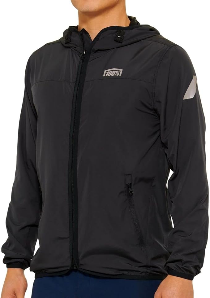 Chaqueta Corta Viento 100% KLUTCH Windbreaker Black