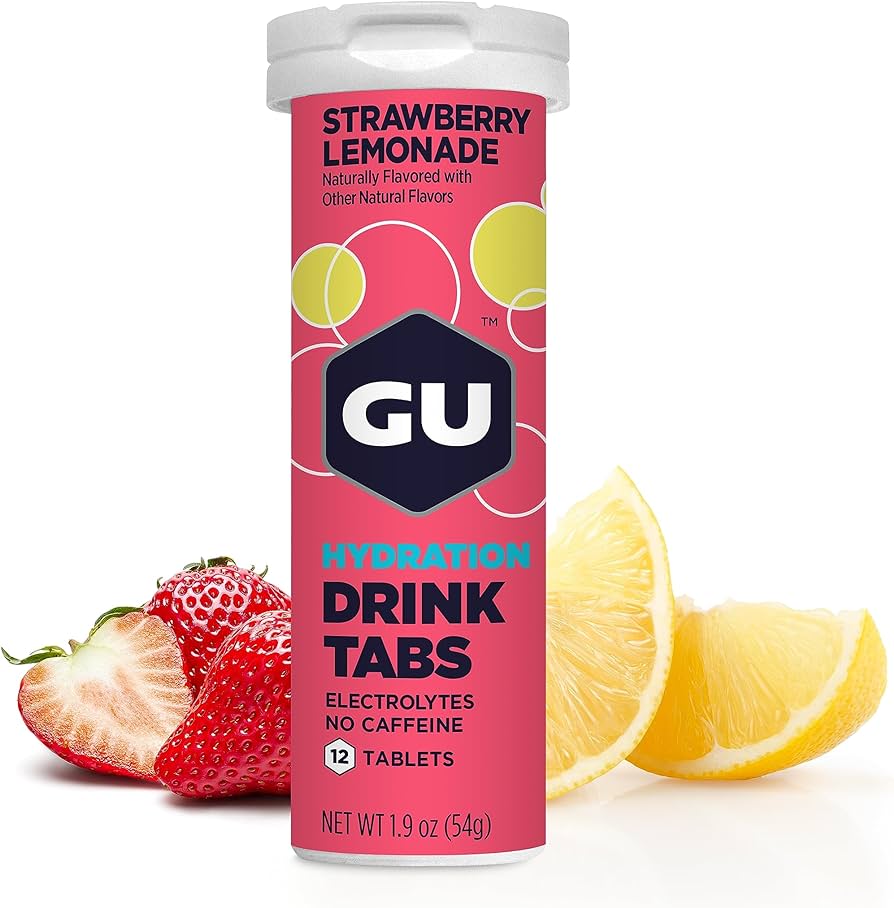 GU Electrolyte Tablets – Strawberry Lemonade