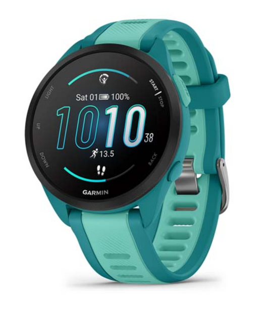 Forerunner® 165 Music - Turquoise/Aqua