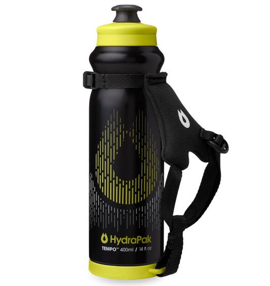 HydraPak Tempo Pro 400ml Negro-Amarillo