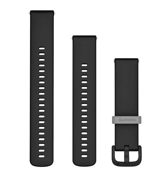 Correa Quick Release (20 mm) Negro con Accesorio Adicional