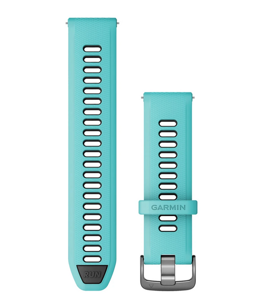 Correa Quick Release (22 mm) Silicon Aqua/Black