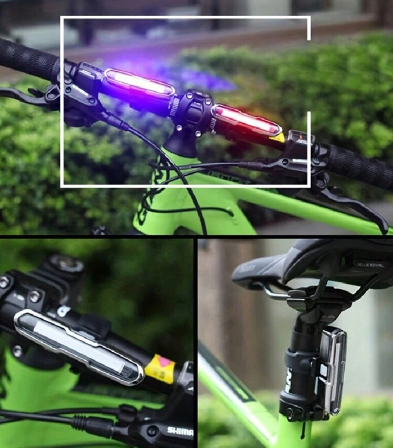 X-TIGER Luz Trasera Ultrabrillante para Bicicleta