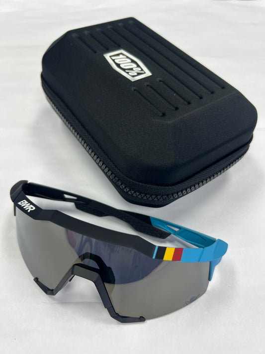 Lentes 100% SpeedCraft - BWR Black Soft Gold Mirror Lens