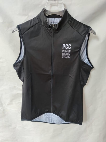 PCC BLACK MEN WIND VEST