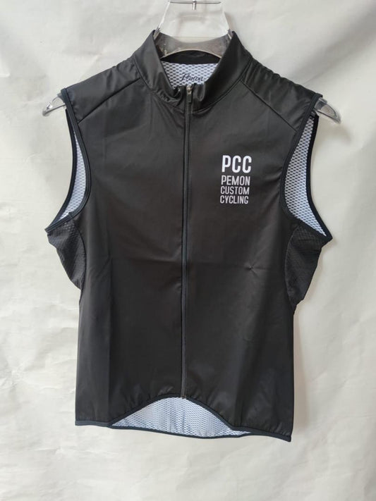 PCC BLACK MEN WIND VEST