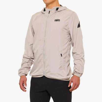 Chaqueta Corta Viento 100% KLUTCH Windbreaker Grey